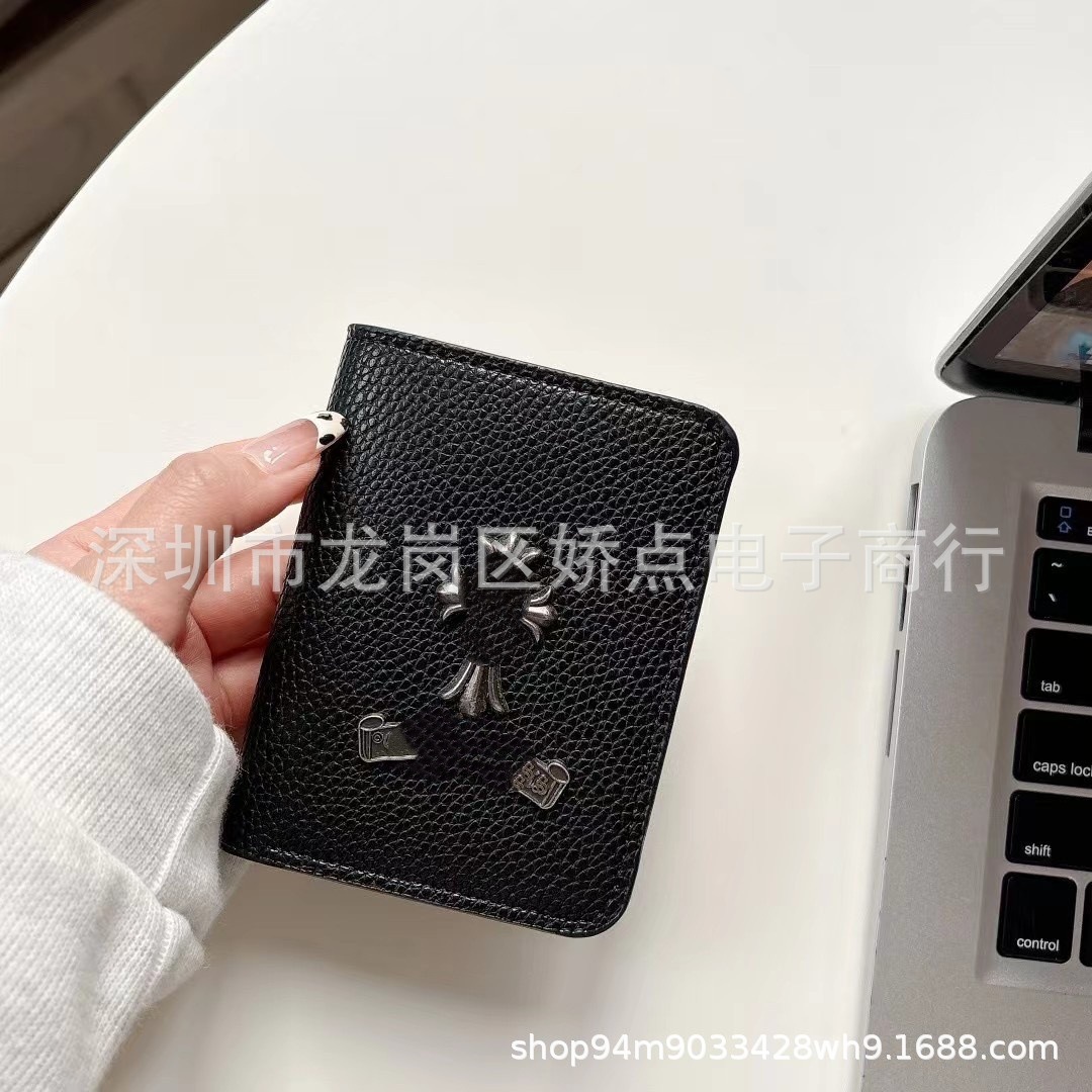 플립 크로스 수평 금속 스트립 대각선 라벨 카드 홀더