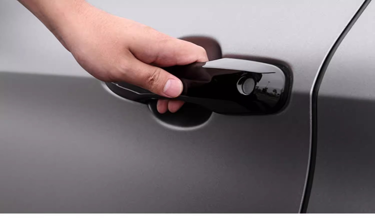 Special for Camry Rafa Landa Car Door Handle Blackening Asian Dragon Corolla Sharp Release Adhesive-Free Buckle Handle
