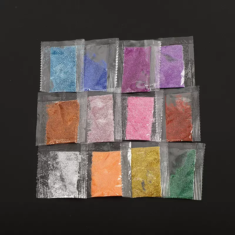 1-100克袋装金葱粉小闪粉亮粉亮片DIY滴胶史莱姆手工材料