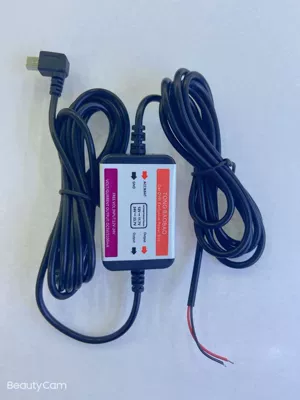 Car charger step-down line driving recorder car smart 24v 12V to 5V power 2.3A (Mobil şarj cihazları) - 35-m-elbow-5p-mouth