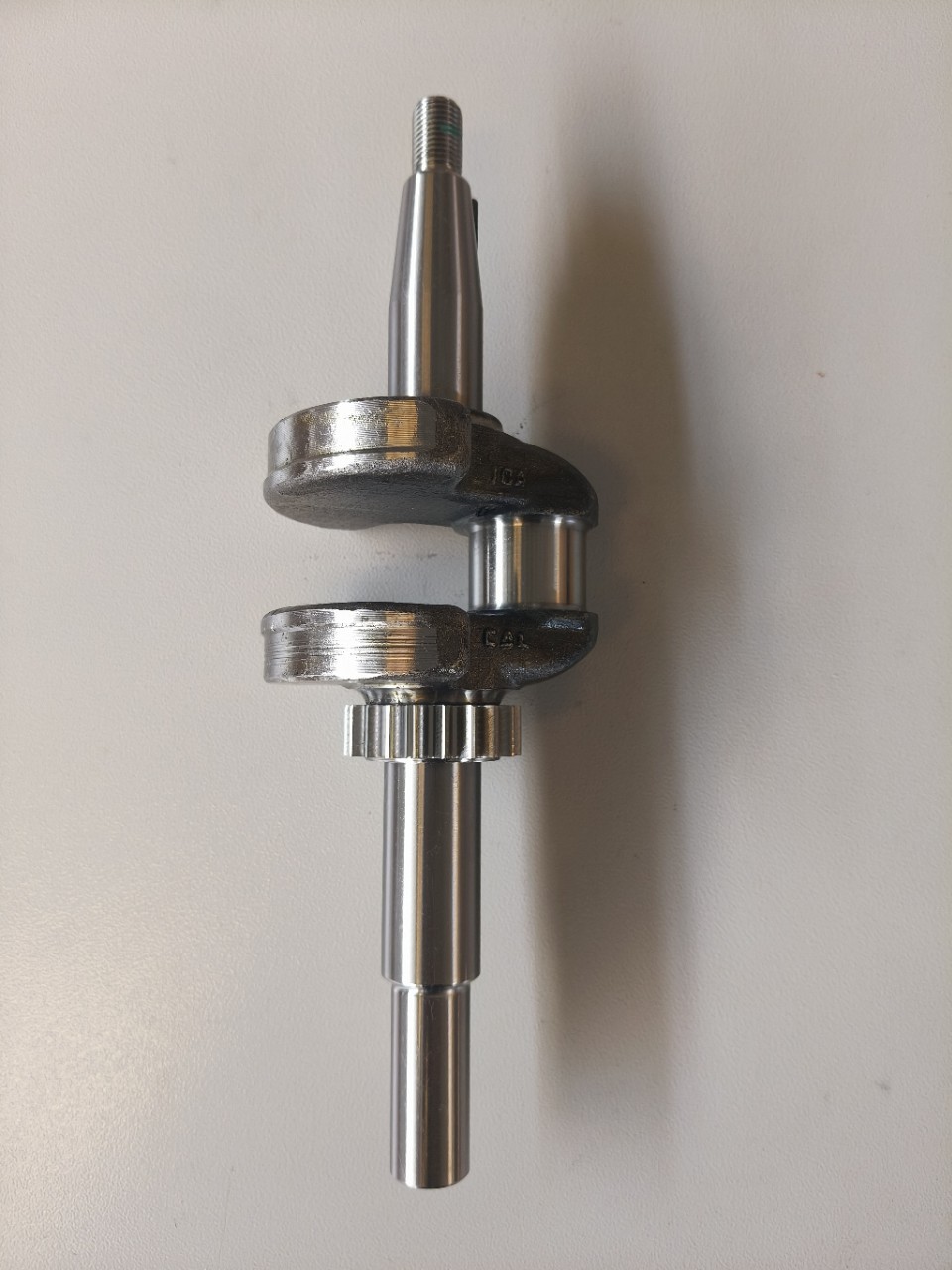 Inclined horizontal air-cooled diesel engine parts engine parts auto-diesel 168F crankshaft flat key output shaft