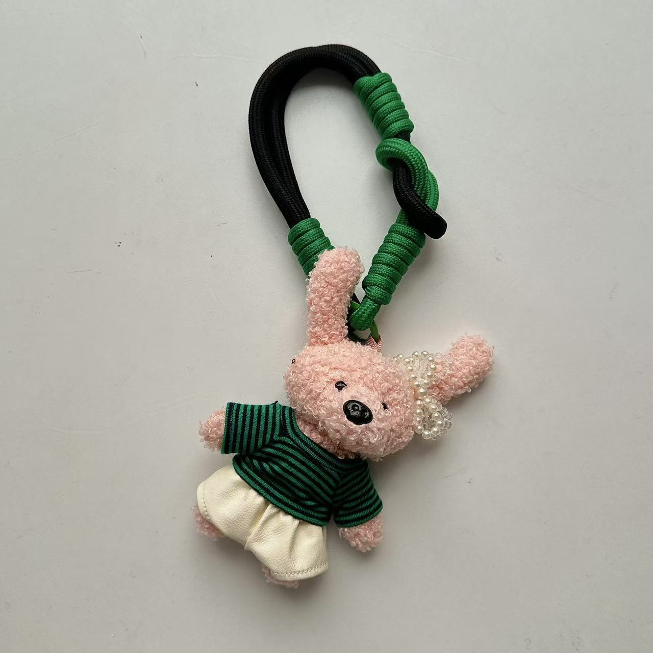 30g Weight Bag Charms Bag Accessories Type 1 Piece Quantity Holiday, Daily Occasion Plush Material Animal, Cartoon Pattern Cute Style 1 Piece Plush Animal Cartoon Bag Charms 5