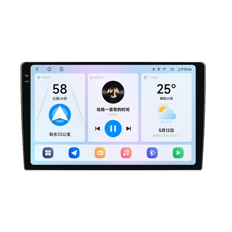 Кросс-бордер общая машина беспроводной CarPlay с большим экраном навигационная система все в одном 360 панорама HD 2K восемь ядер