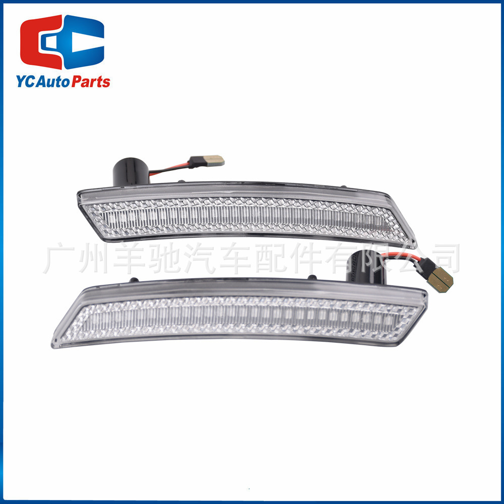 Para BMW Mini Cooper R55/56/57 frenos siempre iluminados LED amarillo de la rueda delantera luz de ceja de la barra delantera