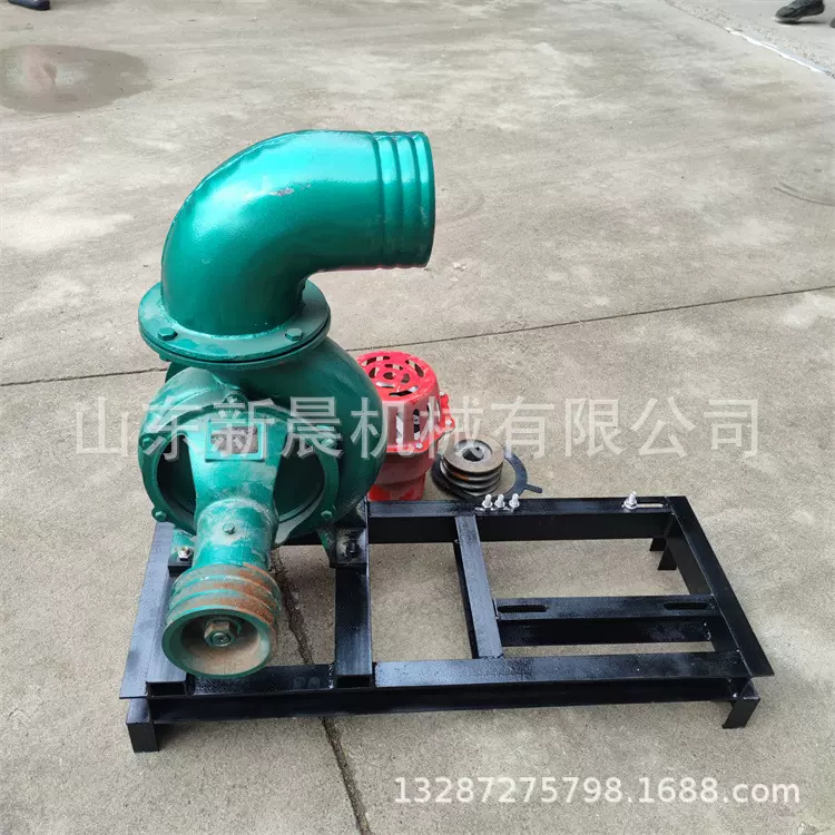 HW卧式混流泵大流量高压喷灌泵 6寸排水排涝抽水泵