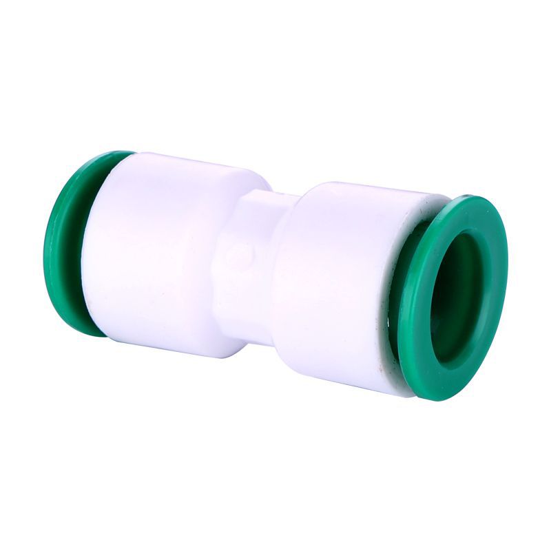 Tubería de agua sin fusión en caliente Conector de enchufe rápido PPR 4 puntos 20 Conexión rápida en línea 6 puntos 25 Codo de PE directo rápido T