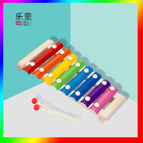 Children's hand-knocking music piano 0-3 years old sound-making toys music enlightenment musical instrument training hand-knocking piano teaching aids hot sale