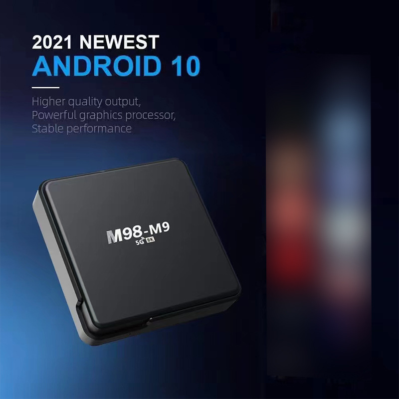 m98 m9 Android TV Box with 4K HD Voice Remote Full Chip H313 TV Box
