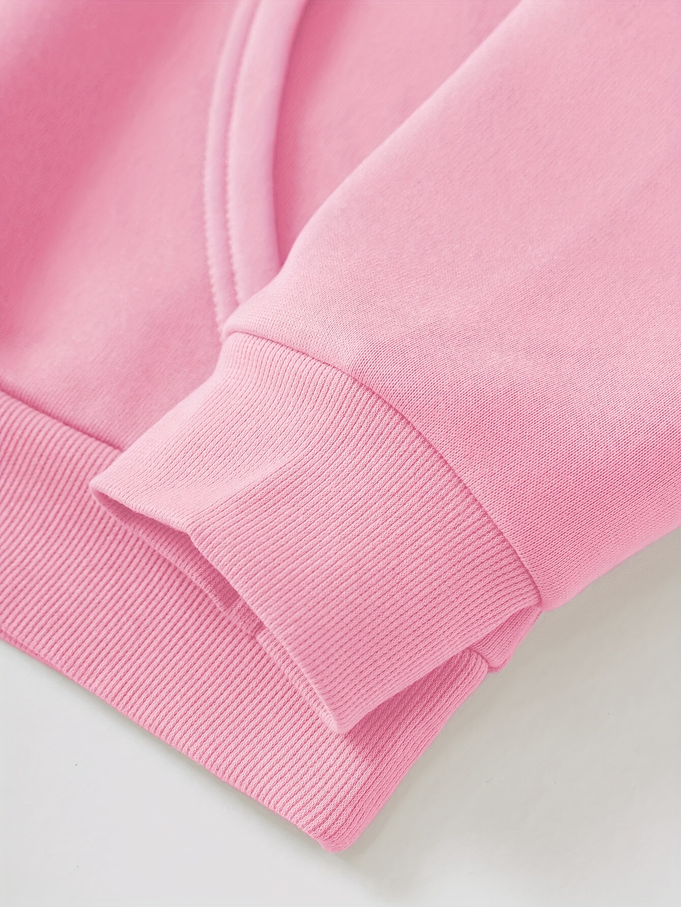 Ouma Faith Over Fear Printed Pocket Sweatshirt, Casual Long Sleeve Drawstring Hooded Sweatshirt_voghion.com