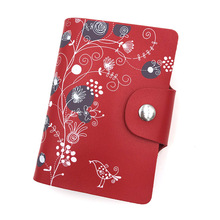 2019 Women Genuine Leather Card Holder Bank Credit Card跨境