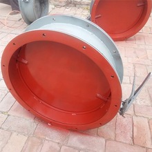 厂家定制DN500涡轮手动通风蝶阀  烟气调节手动风门 电动翻板阀