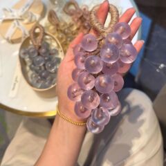 水果手工皂香皂水晶葡萄水晶葡萄串香皂纯手香薰礼伴手礼持久留香