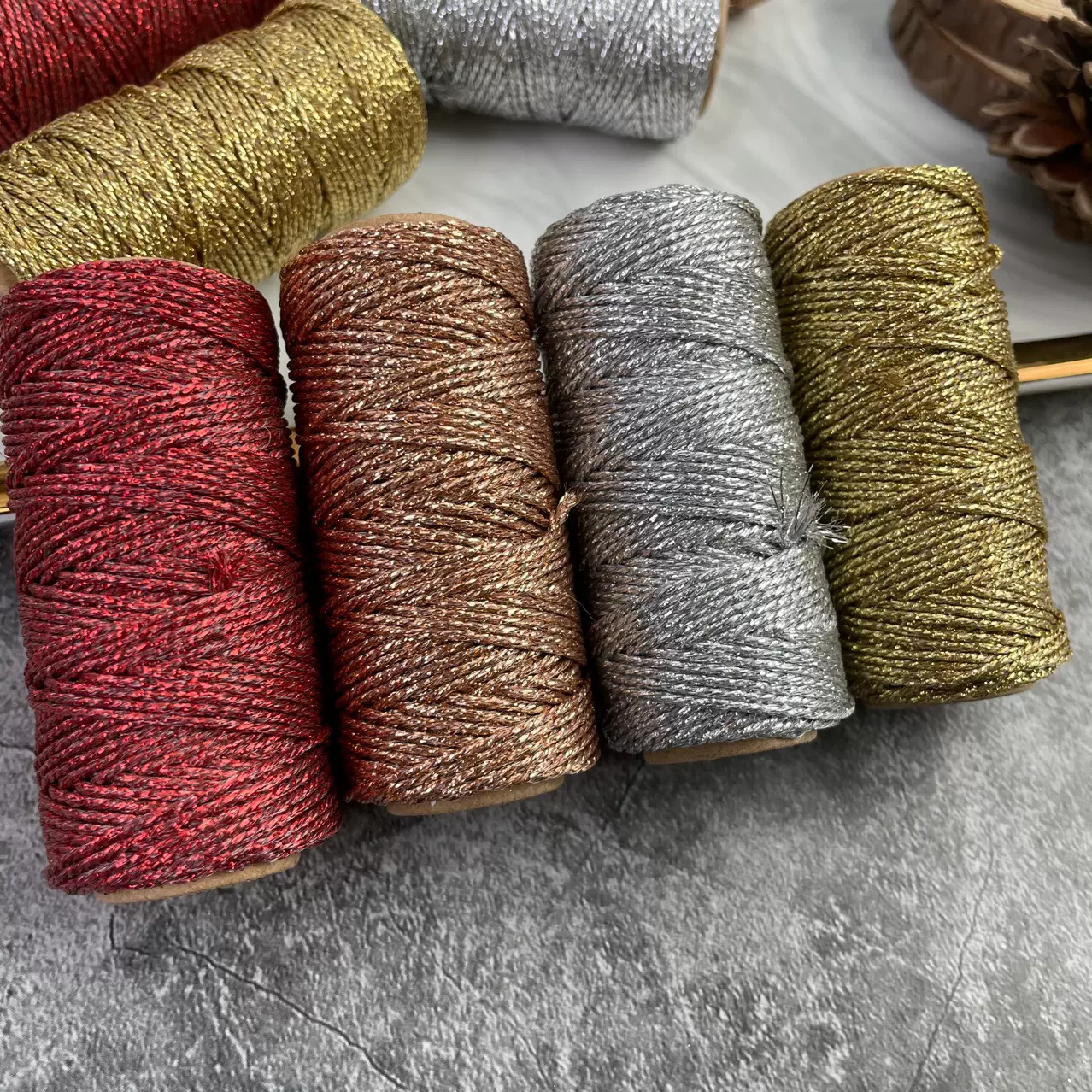 1-10毫米棉绳批发绳子挂毯绳包粽子线吊牌绳捆绑装饰绳