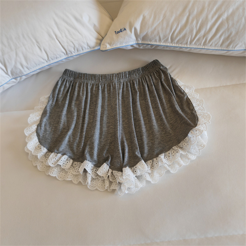 Modal Comfortable Shorts for Sleeping, Home Pants for Women, Sports Style, Ultra-Thin and Flesh-Covering New Style