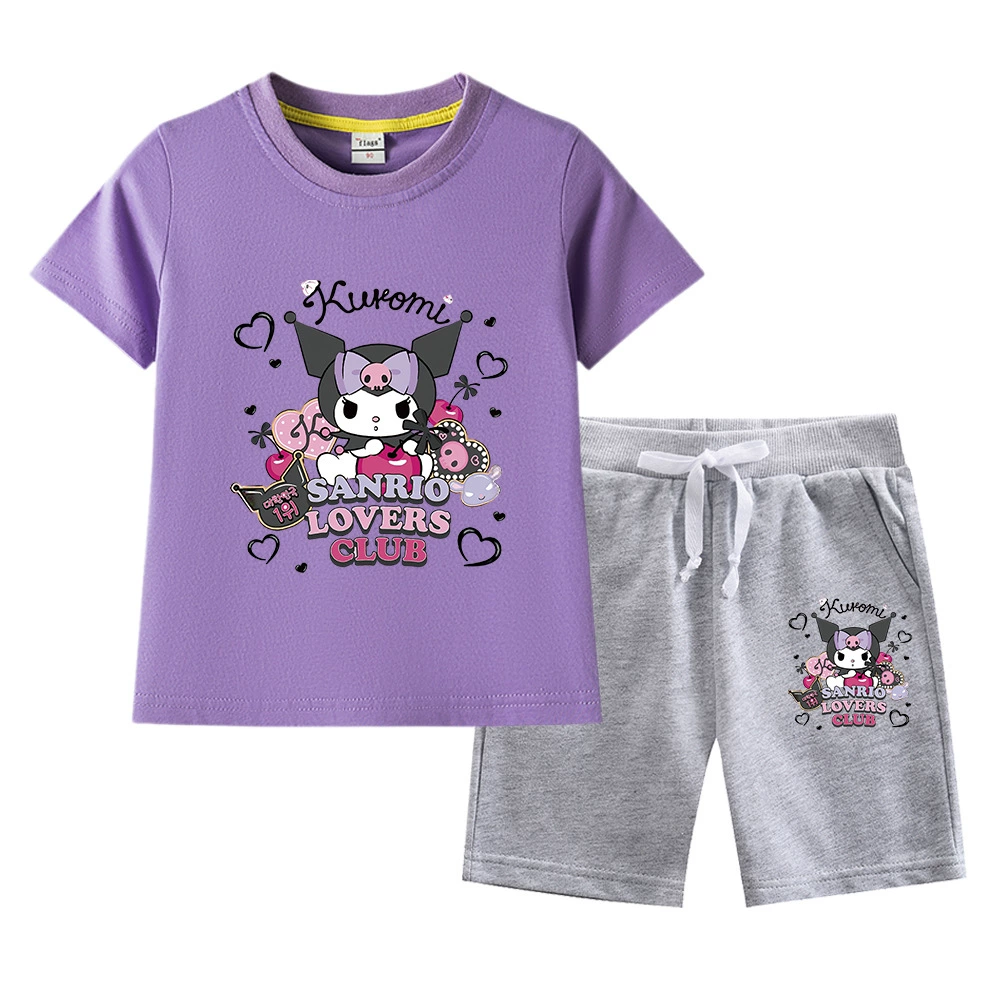 Summer children's cotton set, western style