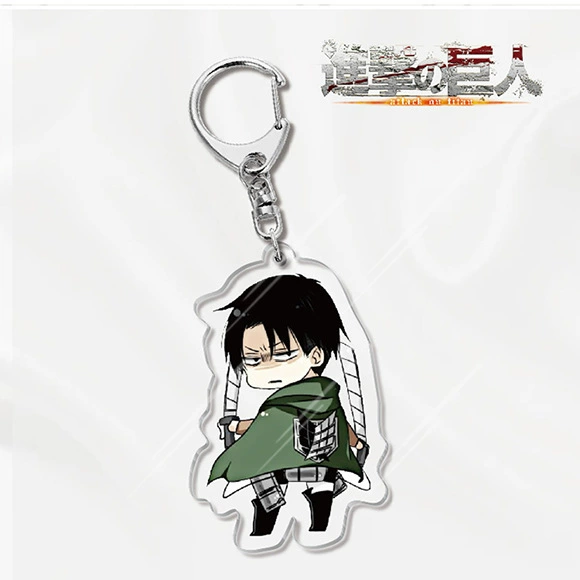 Аниме-игровая атрибутика: акриловый брелок-подвеска Attack on Titan 2 Allen Sanya, креативный подарок