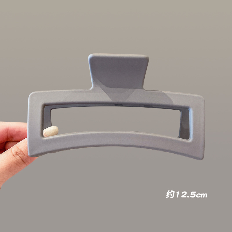 Clip de cabello refinado coreano para mujeres de alto nivel agarrar clips de cabello de tamaño grande detrás de la cabeza de cabello de tiburón clip de cabello lote de cabello