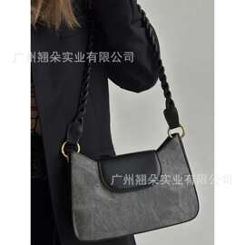 Сумка新款小众质感腋下包包女潮时尚简约小方包洋气单肩包包