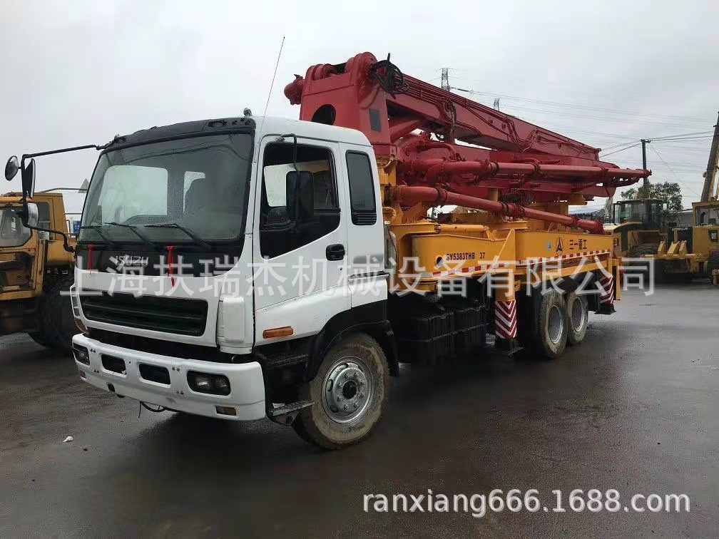 三一37米泵车五十铃底盘