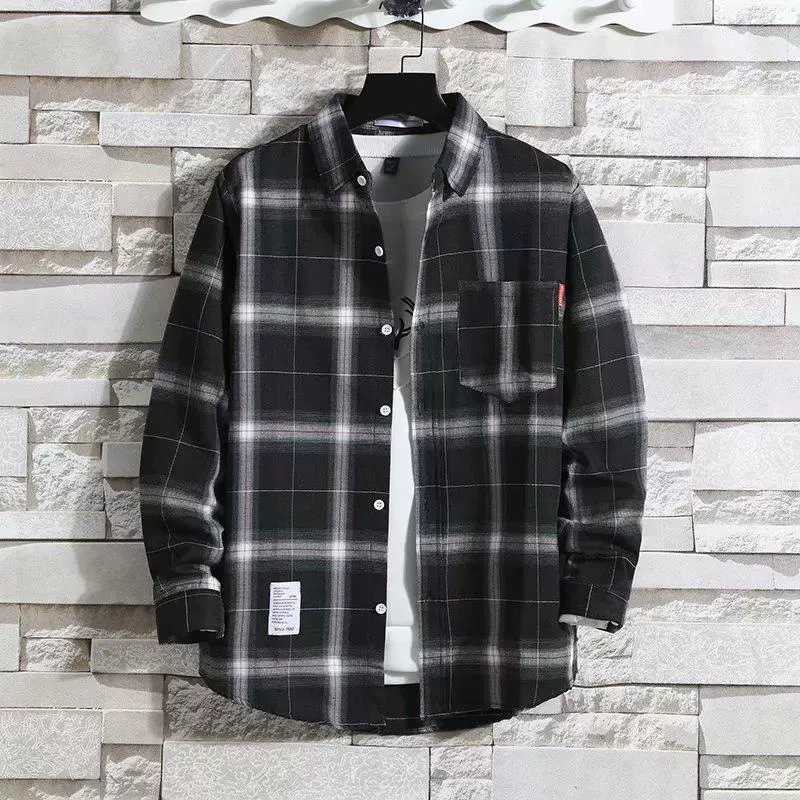 Brand trend shirt, thin jacket, Korean style