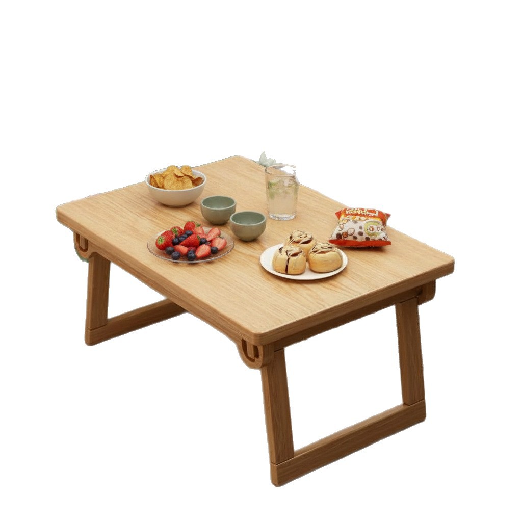 Mesa de escritorio personalizada tabla plegable de madera sólida ventana flotante tabla pequeña mesa de té casera mesa de estudio tatami estante multifuncional