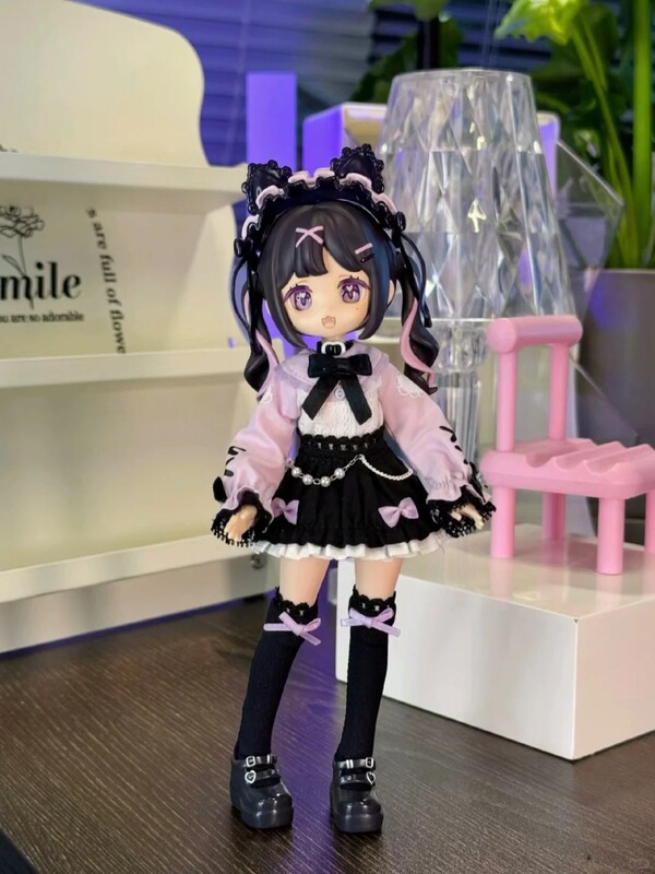本物のフリーダムステートメント電子かわいいペット 12 ポイント bjd ブラインドボックスアクションフィギュア人形トレンディな装飾品手作りギフト|undefined