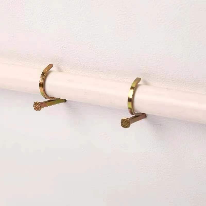 水管加硬水管钉钩子4分6分免打孔水泥钢钉挂钩钉