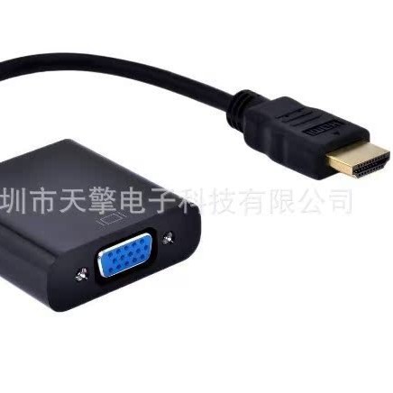 HDMI al HDMI del VGA al cable del HDMI HD del cable del ordenador TV del VGA HDMI a VGA