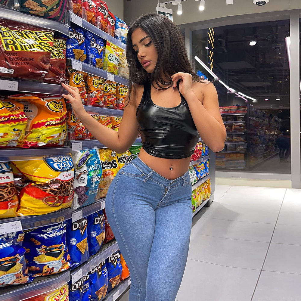 350g Weight Full Length Pants Length Cotton Spandex Fabric Type Low Waist Waist Line Jeans Pants Type Micro-Elastic Elasticity Daily Occasion Skinny Fit Type Solid Color Pattern Spring, Autumn Season Women's Gender Pocket, Washed Design Streetwear Style Women's Daily Streetwear Solid Color Full Length Pocket Washed Jeans 4