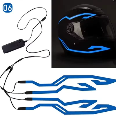 Helmet Light Strip Manufacturer in Cold light sheet - blue
