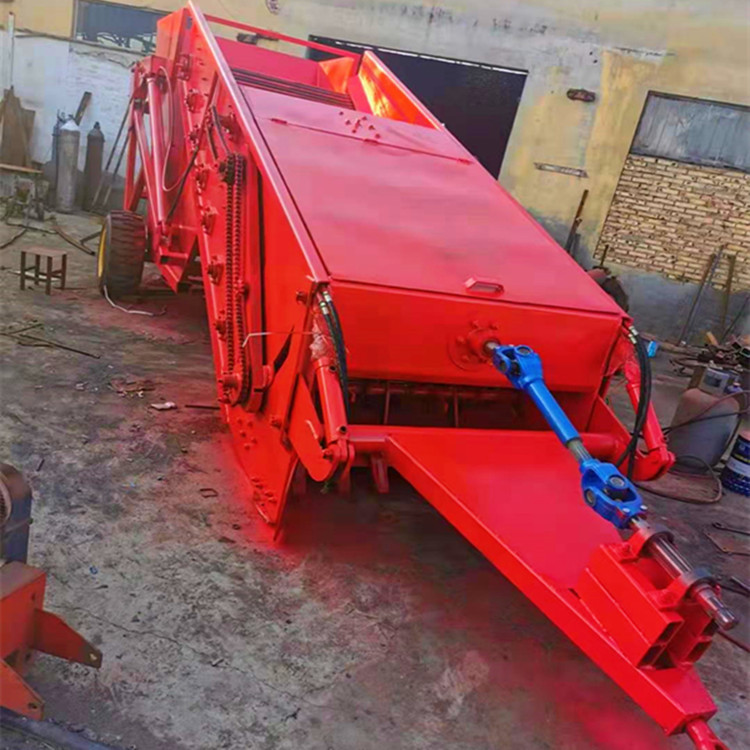 农田捡石机厂家牵引式碎石挖掘机拖拉机带石头挖掘机农田捡石机