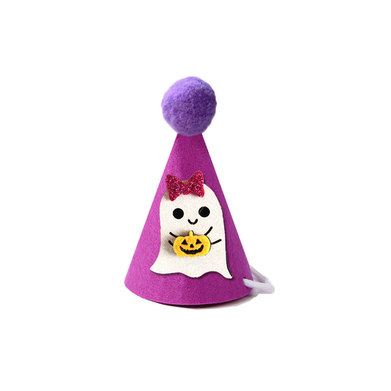 国境を越えたハロウィーンペットは帽子を飾ってペットの帽子を飾って道具のお化け祭りを飾る|undefined