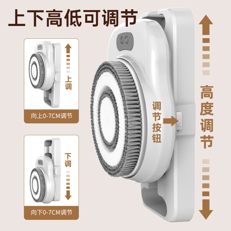 Aparato de baño eléctrico automático, cepillo de baño, cepillo de ducha, cepillo de baño montado en pared