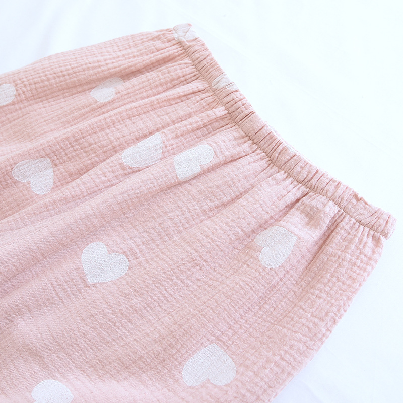 Title 16, Damen-Pyjama-Set aus Baumwolle mit kurzen Ärmel...