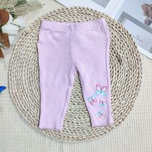 外贸原单跨境工厂货源春秋季女款棉裤打底裤女宝宝打底裤外穿裤子