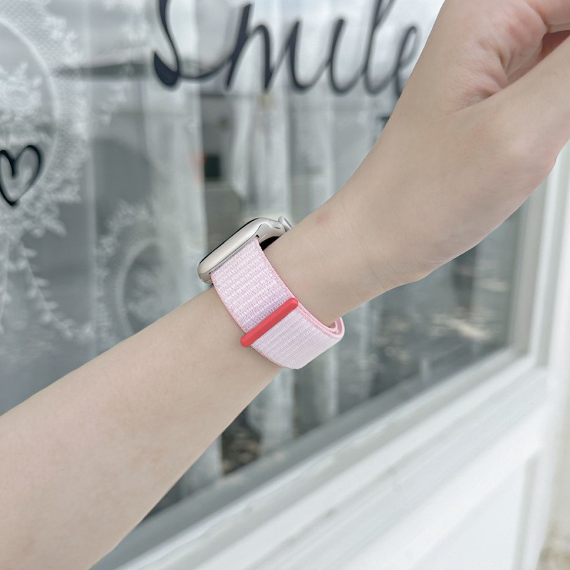 iwatch ナイロンループマジックストラップ S10 Apple S9 ウォッチ SE スポーツ 8/7/6/5 リストバンド男性と女性に適しています。|undefined