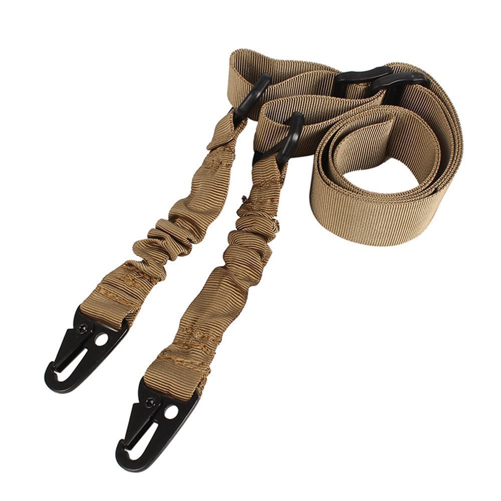 Cross-Border Amazon Hot-Selling Tactical Two-Point Gun Sling, Multifunctional Two-Point Strap, Tactical Carrying Strap