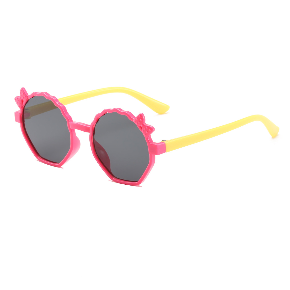 2021 nueva mariposa decorativa de los niños gafas de sol dibujos animados estilo coreano calle tiro moda niños y niñas gafas 8834