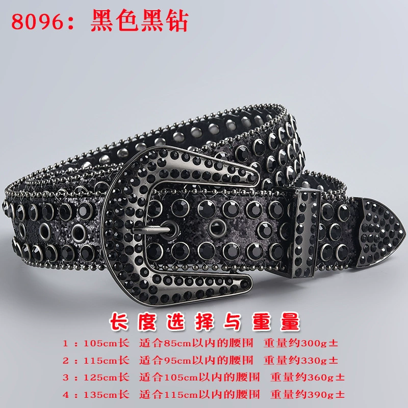 Пояс 3 шт, пояс из акрилового страза в форме diamonds, панк стиль, длины 105–135 см