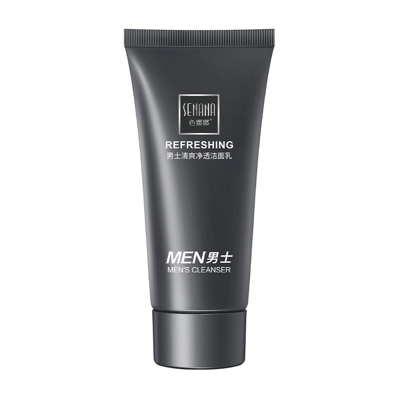 Color Nana Limpiador facial refrescante para hombres Limpiador facial hidratante de limpieza profunda Fábrica de limpiadores faciales para hombres al por mayor