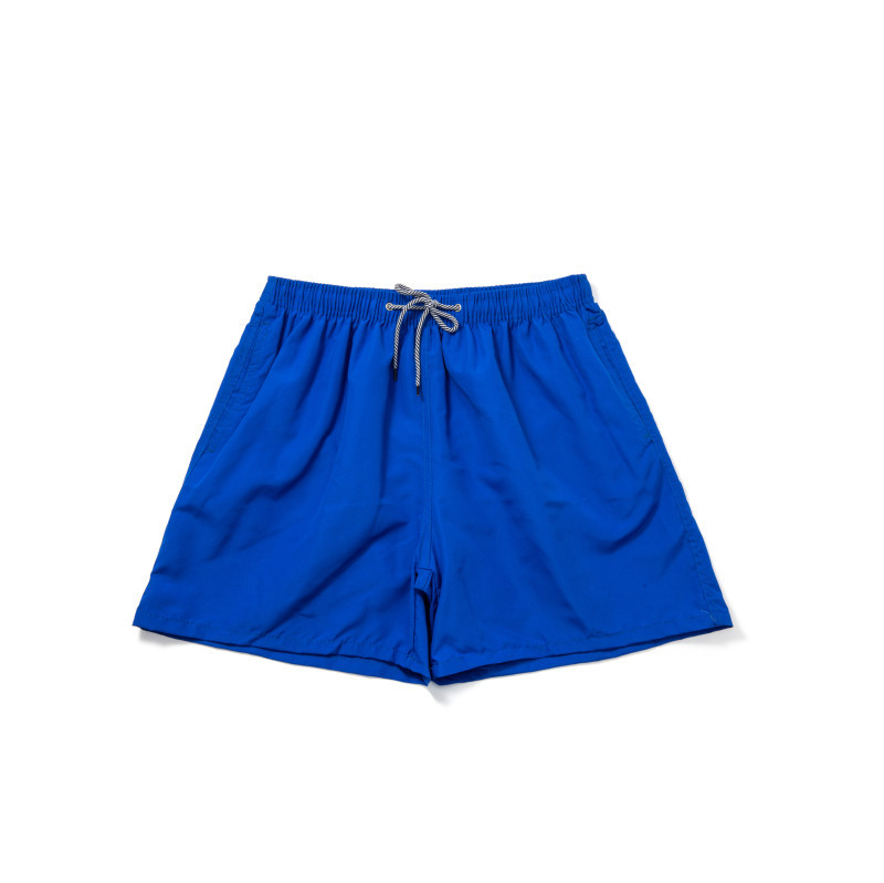 Summer men's beach pants, solid color large thin oversized sports shorts, quick drying casual shorts_mkmklike.com