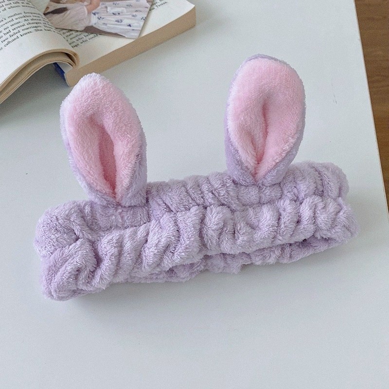 Fronteriza arco lavado facial correa de pelo correa de muñeca Europa y América color sólido aplicar máscara de pelo banda de belleza adornamientos para el pelo al por mayor