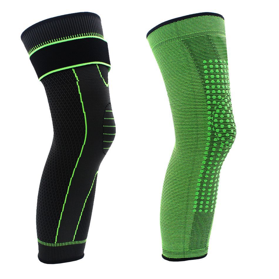 Deportes de verano rótula saltar cuerda alargada nylon delgada correr baloncesto hombres y mujeres profesional antideslizante rodilla manga protectora