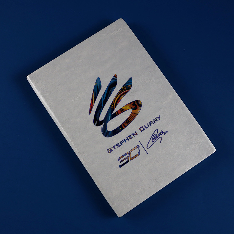 A5 soft leather notebook fans peripheral lambskin soft surface copy 100 pages basketball star exclusive notebook gift