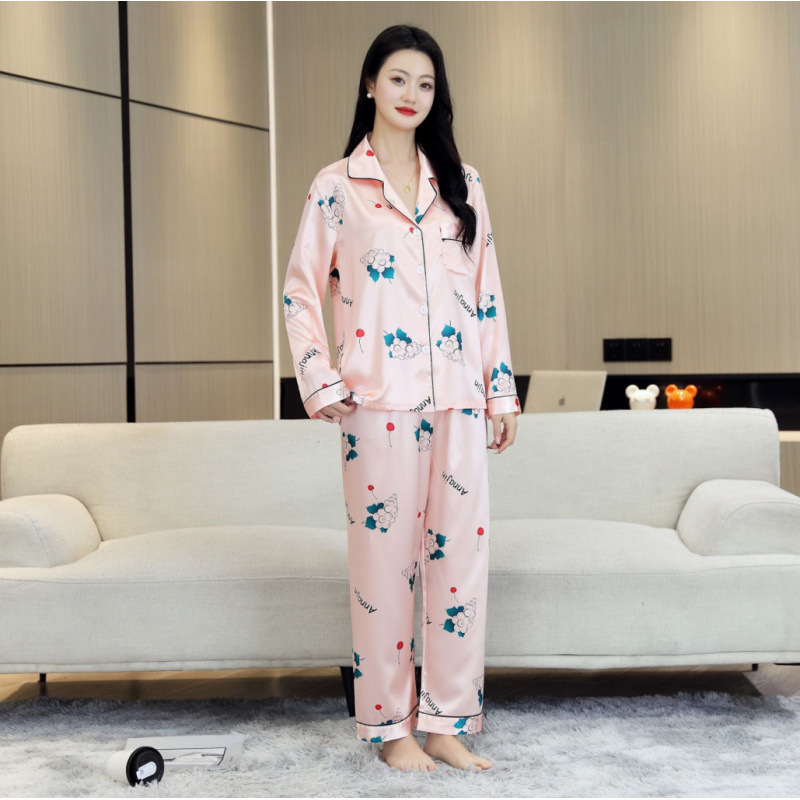 핑크 포도 (긴 소매, 바지)