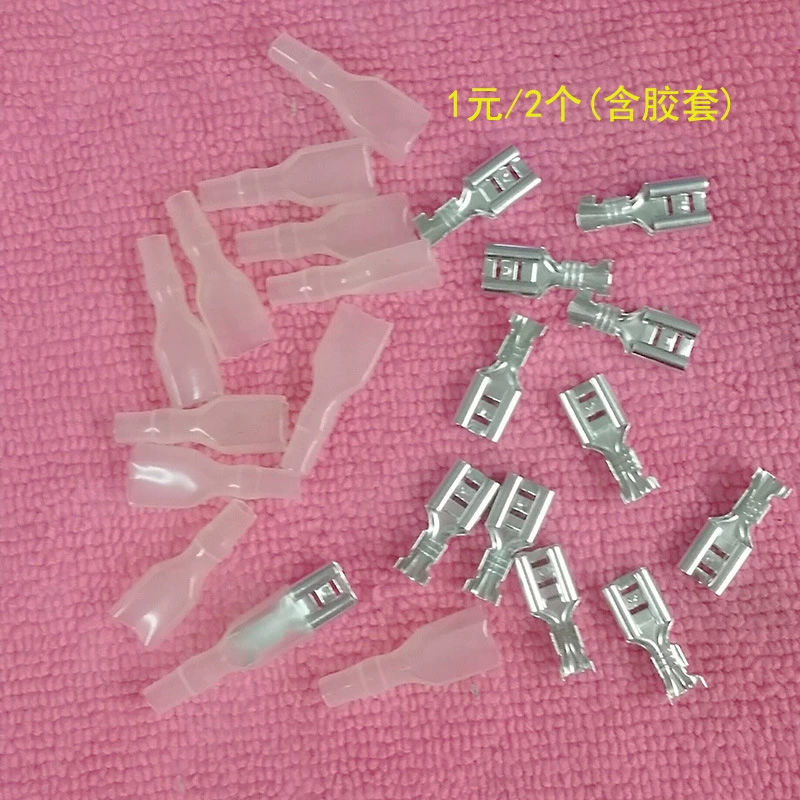 6V12V разъем для свинцово-кислотного аккумулятора, пружинный разъем для аккумулятора, свинцовый разъем, ушной разъем с резиновой втулкой, аксессуары