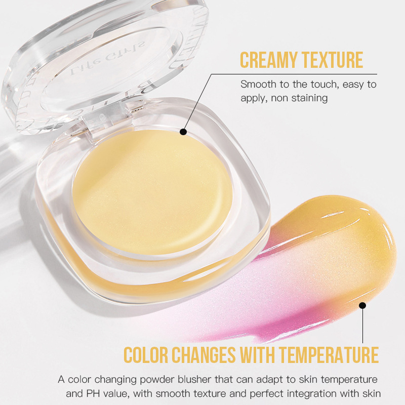 Life Girls Blush transfronterizo para mejorar la apariencia y el rendimiento del color, no es fácil de quitar el blush.