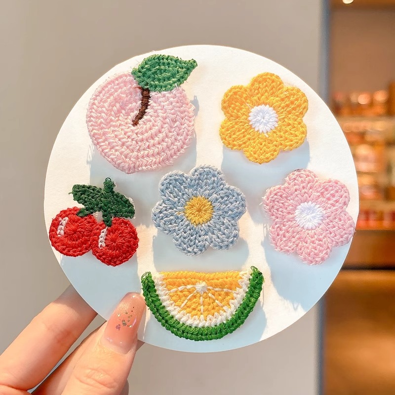 Lindo flequillo en la frente, artefacto de acabado de cabello roto para niños, bebé femenino, horquilla de cabello, tocado de velcro para bebé