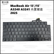 新款MacBookAir M4笔记本适用A3240 A3241内置us uk键盘KeyBoard