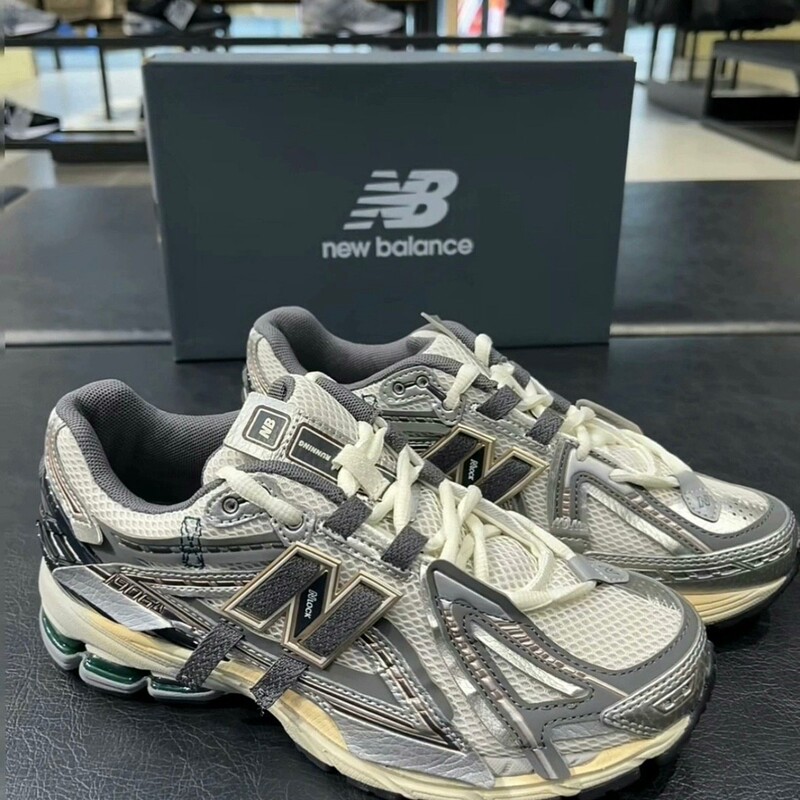 Original Nb1906A Shock-Absorbing and Wear-Resistant Dad Shoes, Deconstructed Retro Running Shoes for Men and Women, Casual Sports Shoes